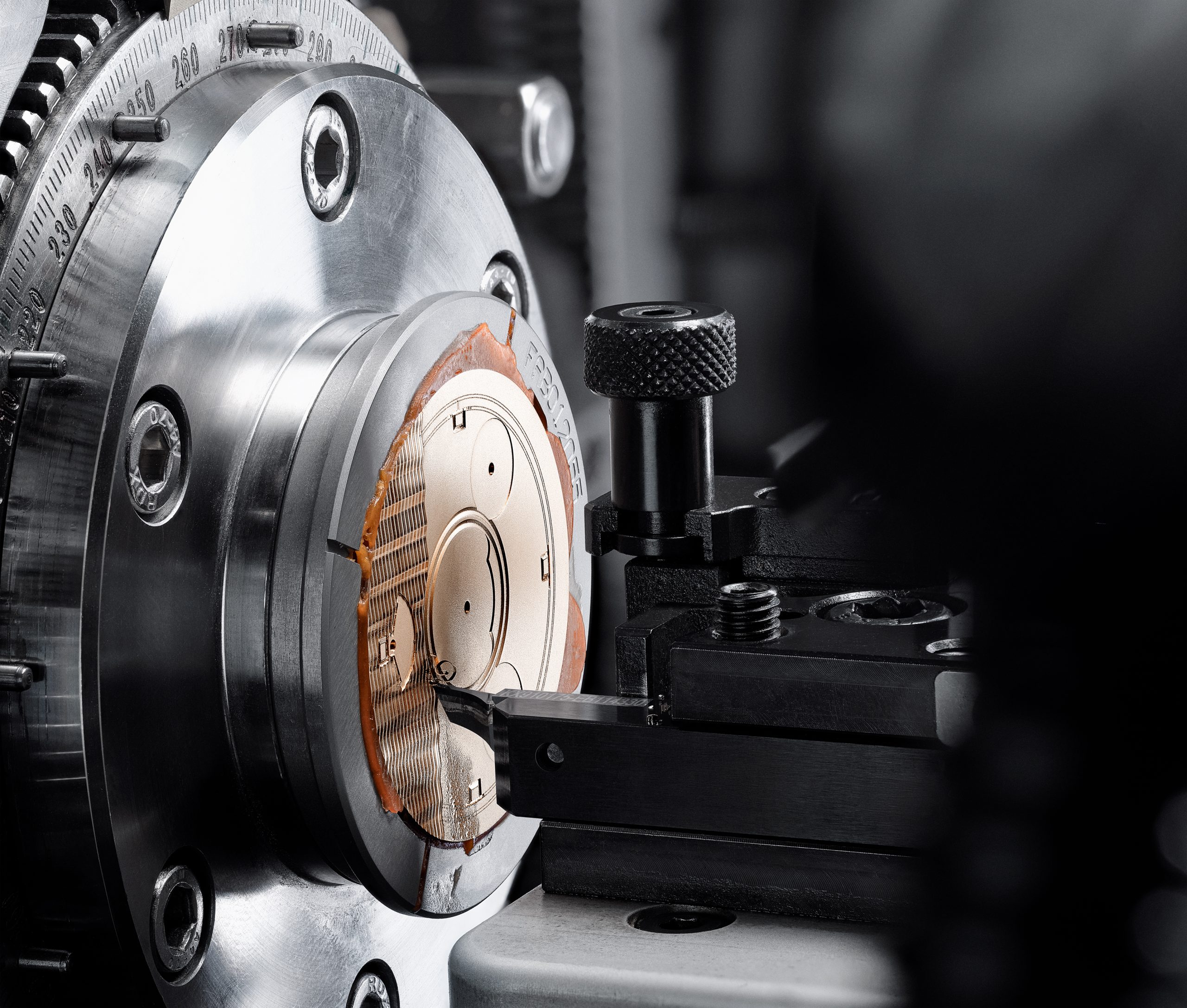 Breguet, guilloché work on the Classique 7235.